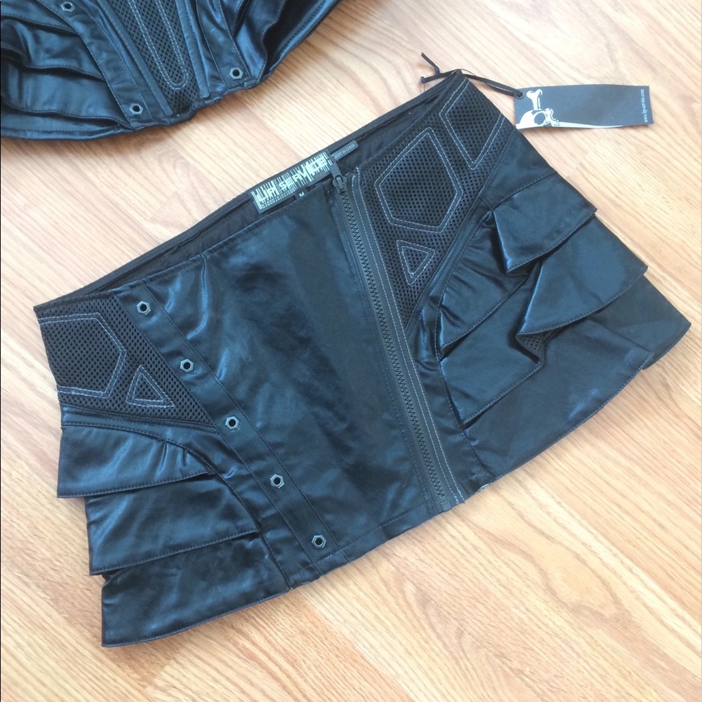 Lip Service Technocracy Skirt - Picture 3 of 5